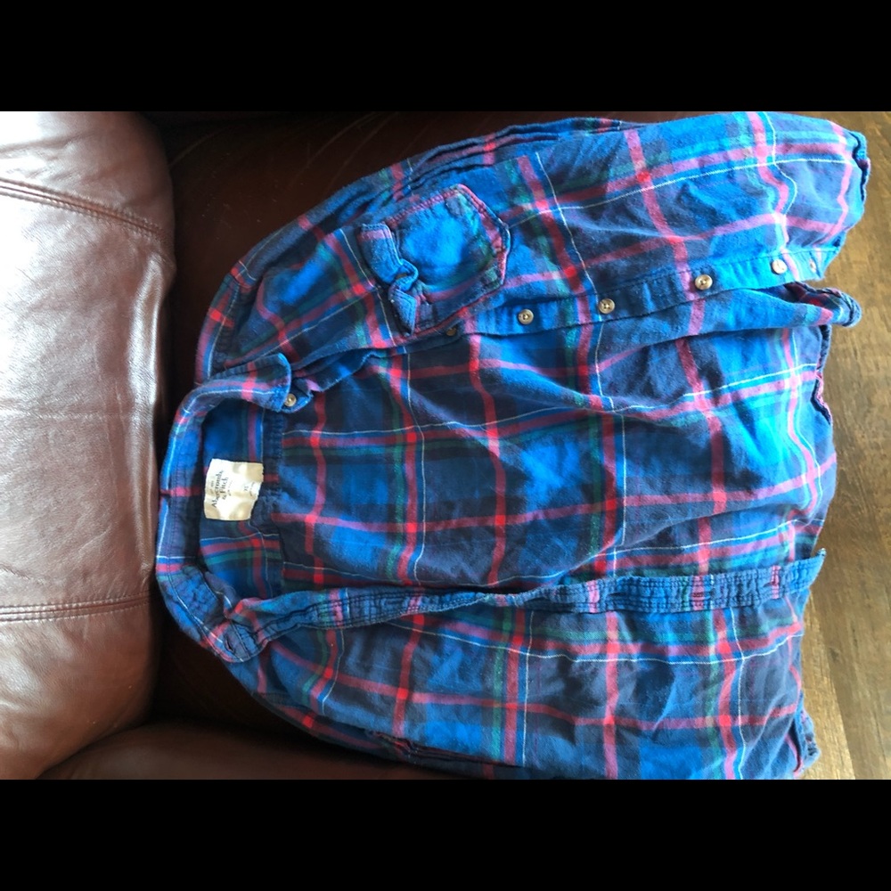 Abercrombie and Fitch flannel